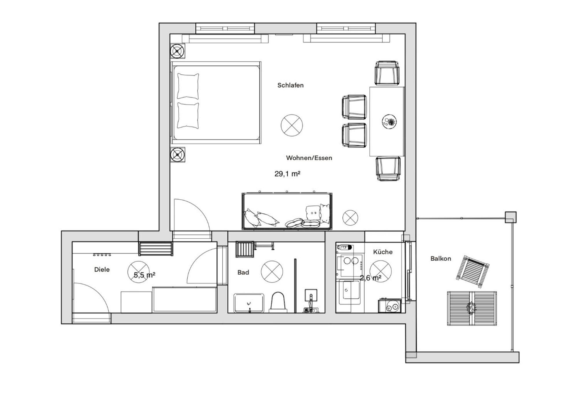 Pineapple Apartments Studio-Apartment Am Zwinger Dresden Ngoại thất bức ảnh